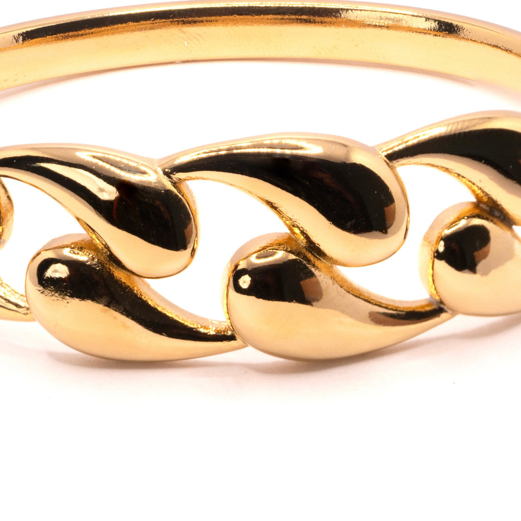 The Bold Chain Curve Bangle