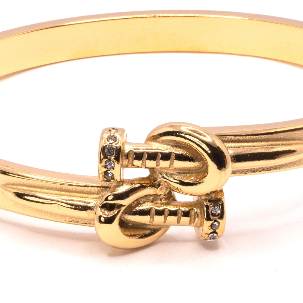 The Golden Knot Bangle