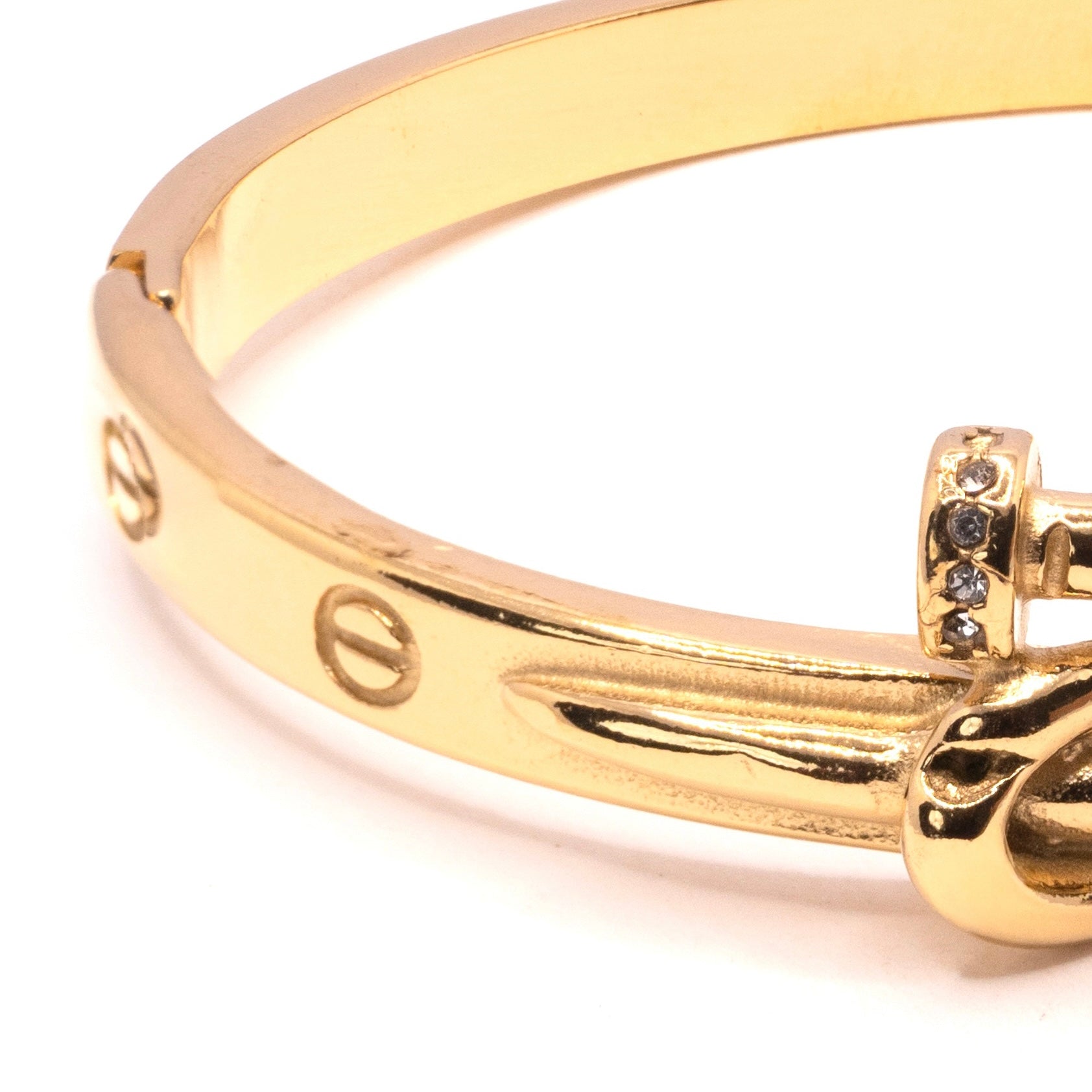 The Golden Knot Bangle