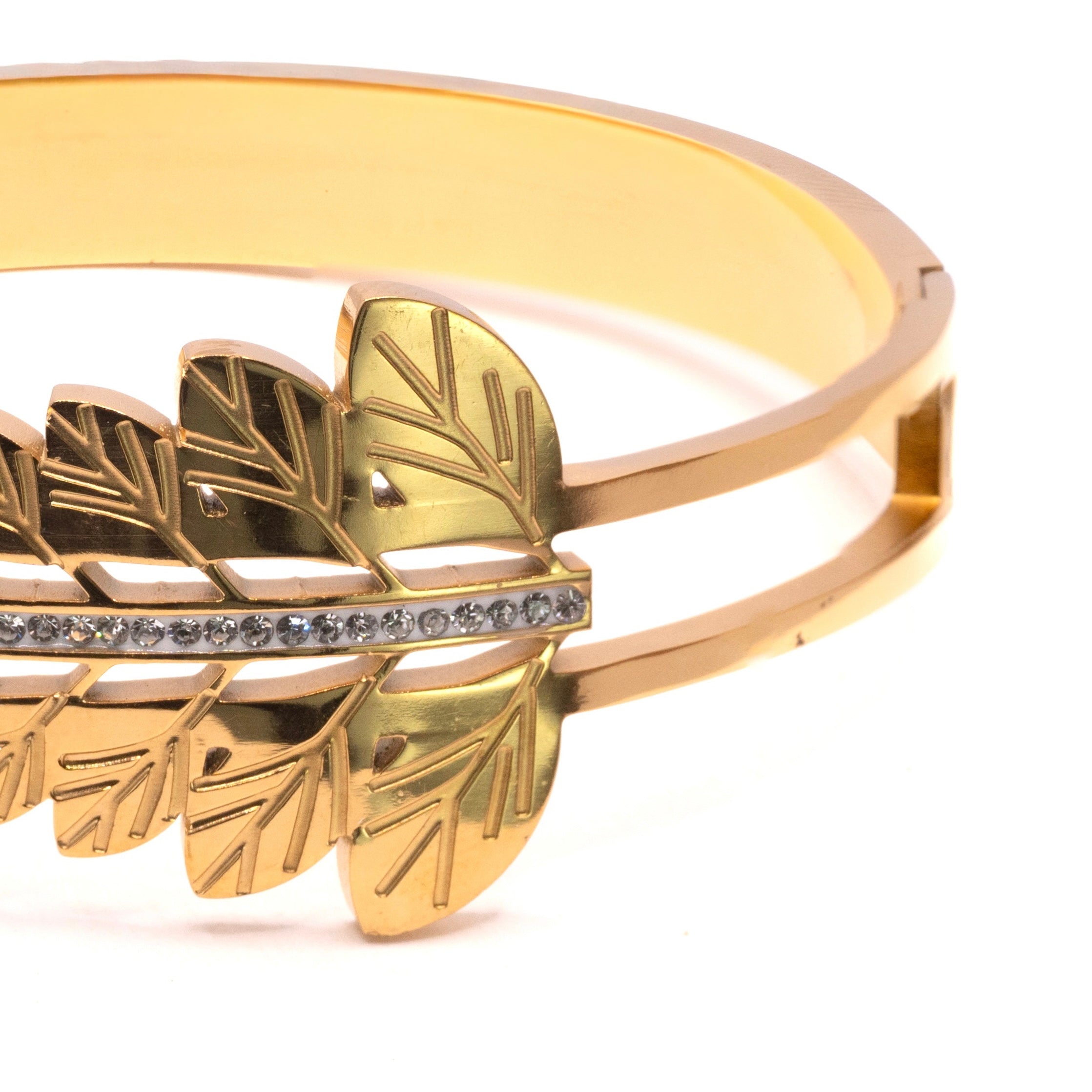 The Golden Fern Bangle