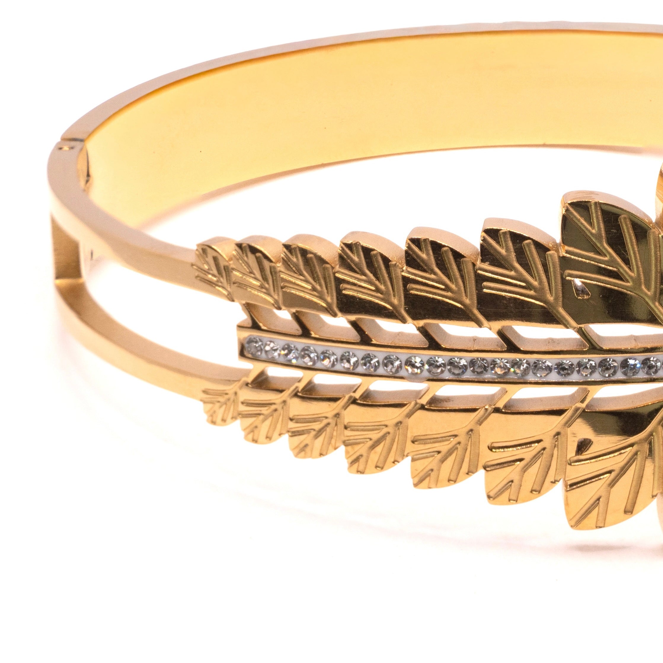The Golden Fern Bangle