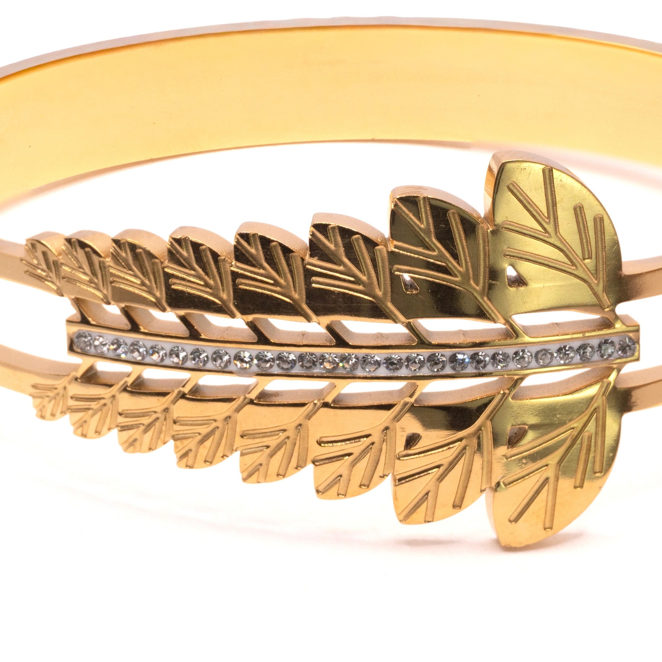 The Golden Fern Bangle