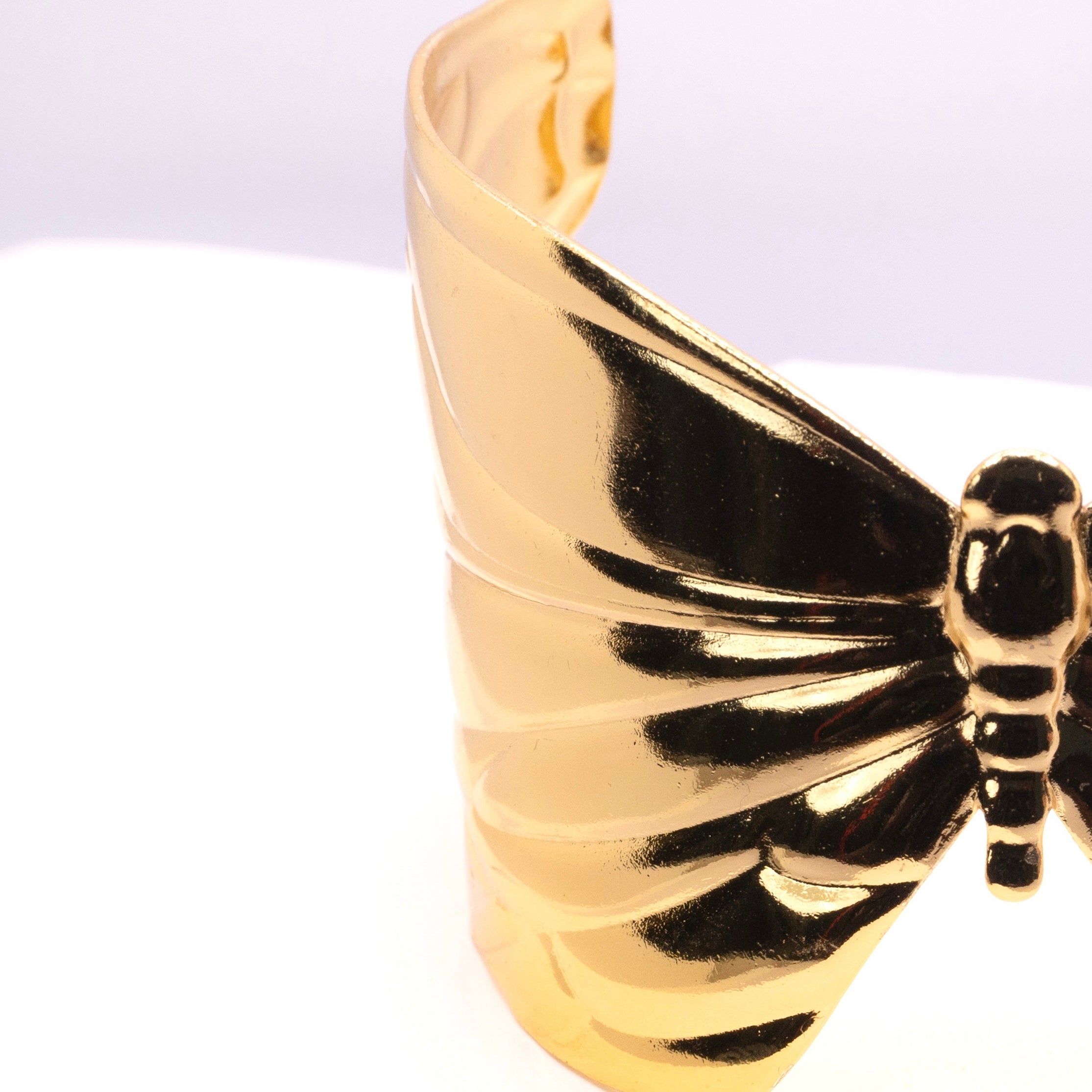 The Golden Butterfly Cuff