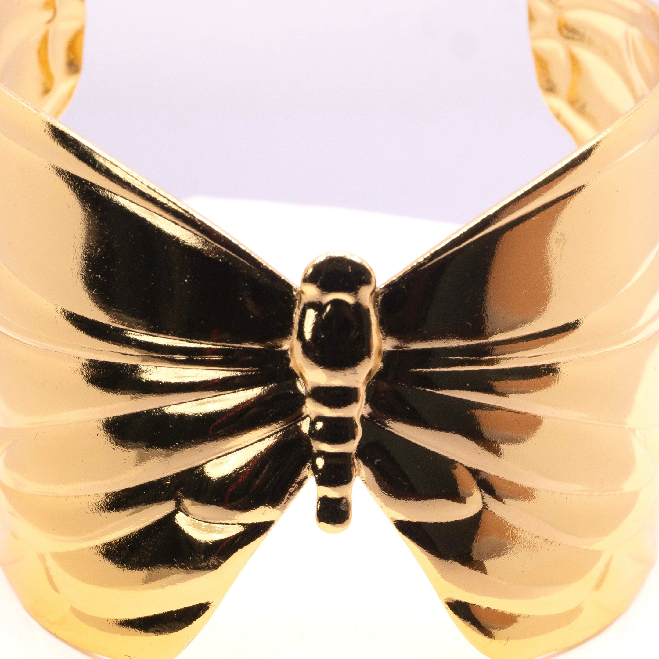 The Golden Butterfly Cuff