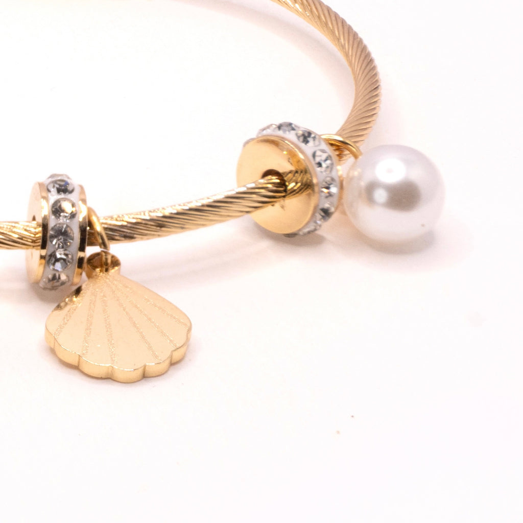 The Ocean Whisper Charm Bracelet