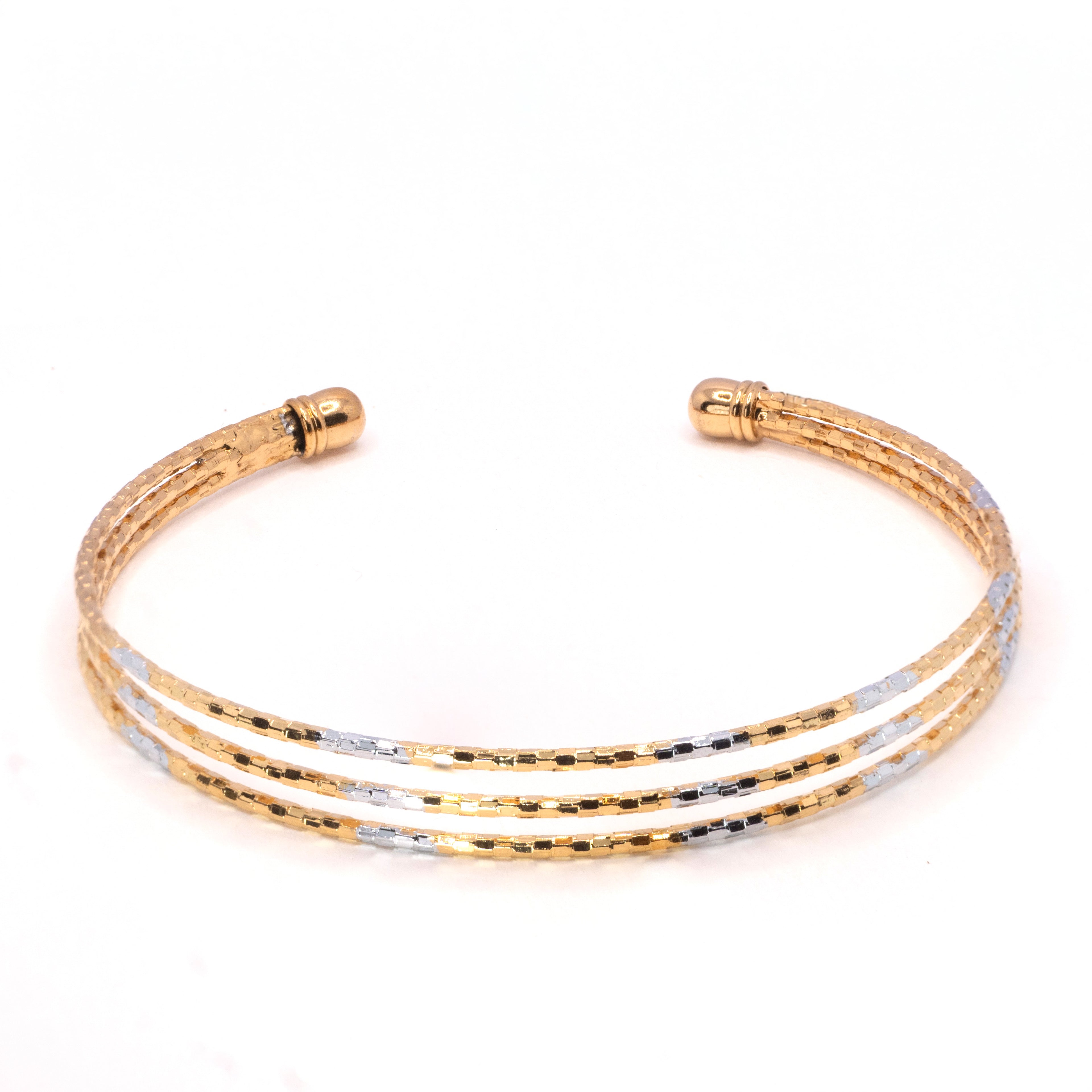 The Golden Harmony Cuff Bracelet