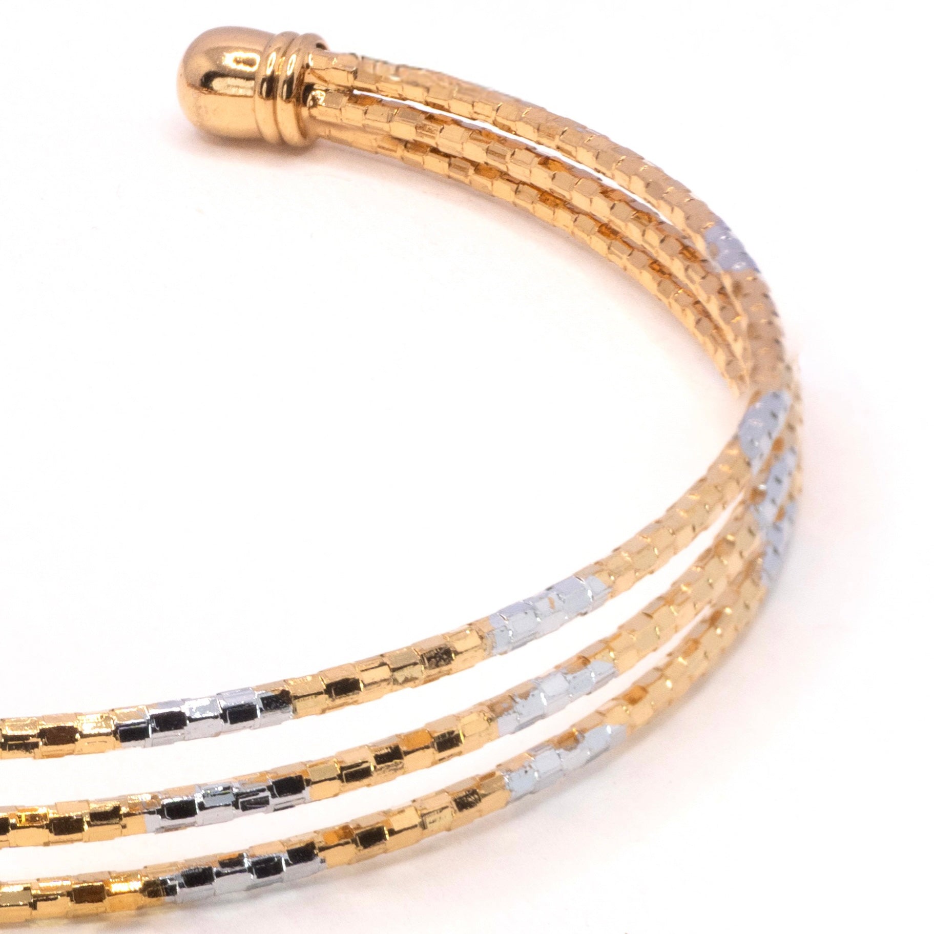 The Golden Harmony Cuff Bracelet