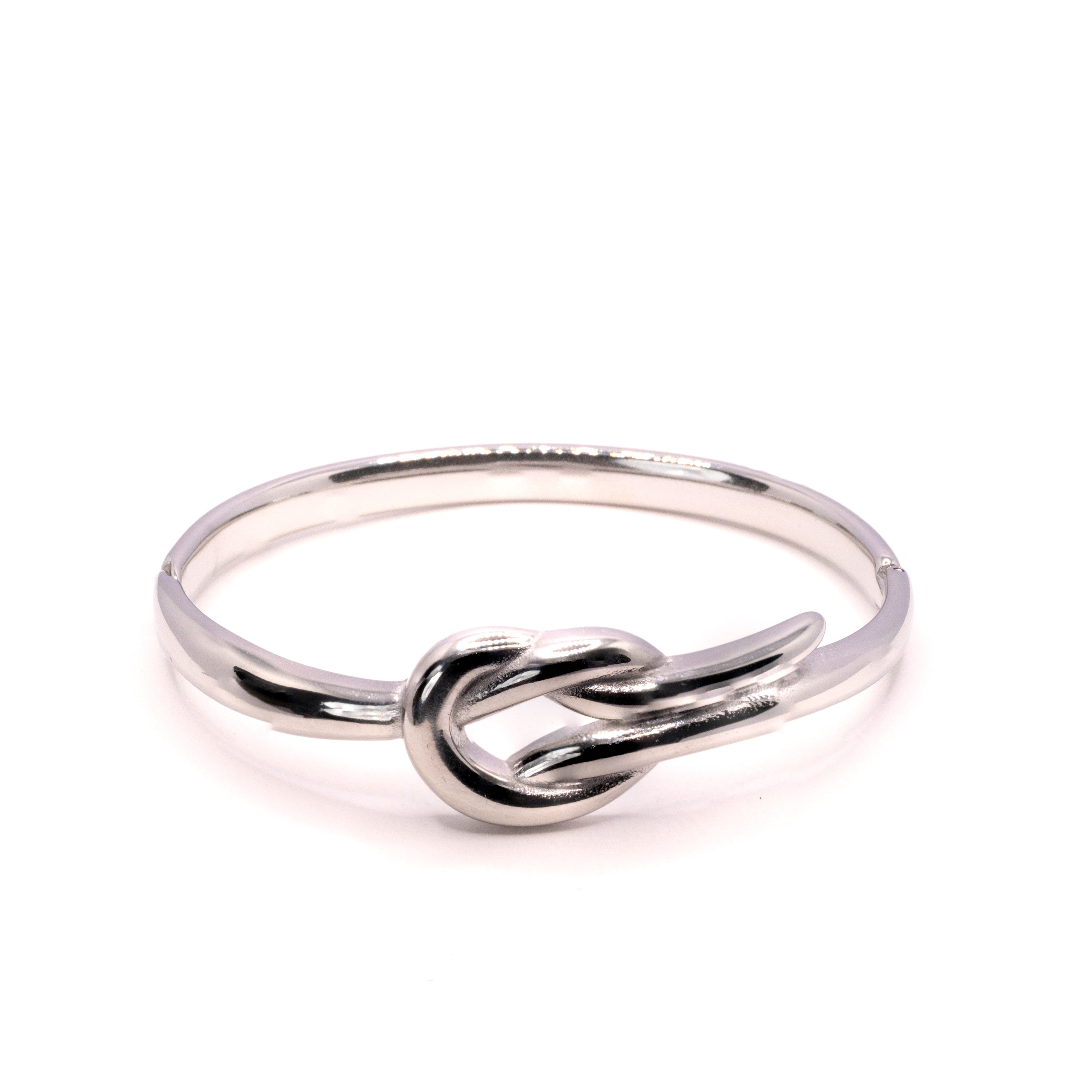 The Eternal Knot Silver Bracelet