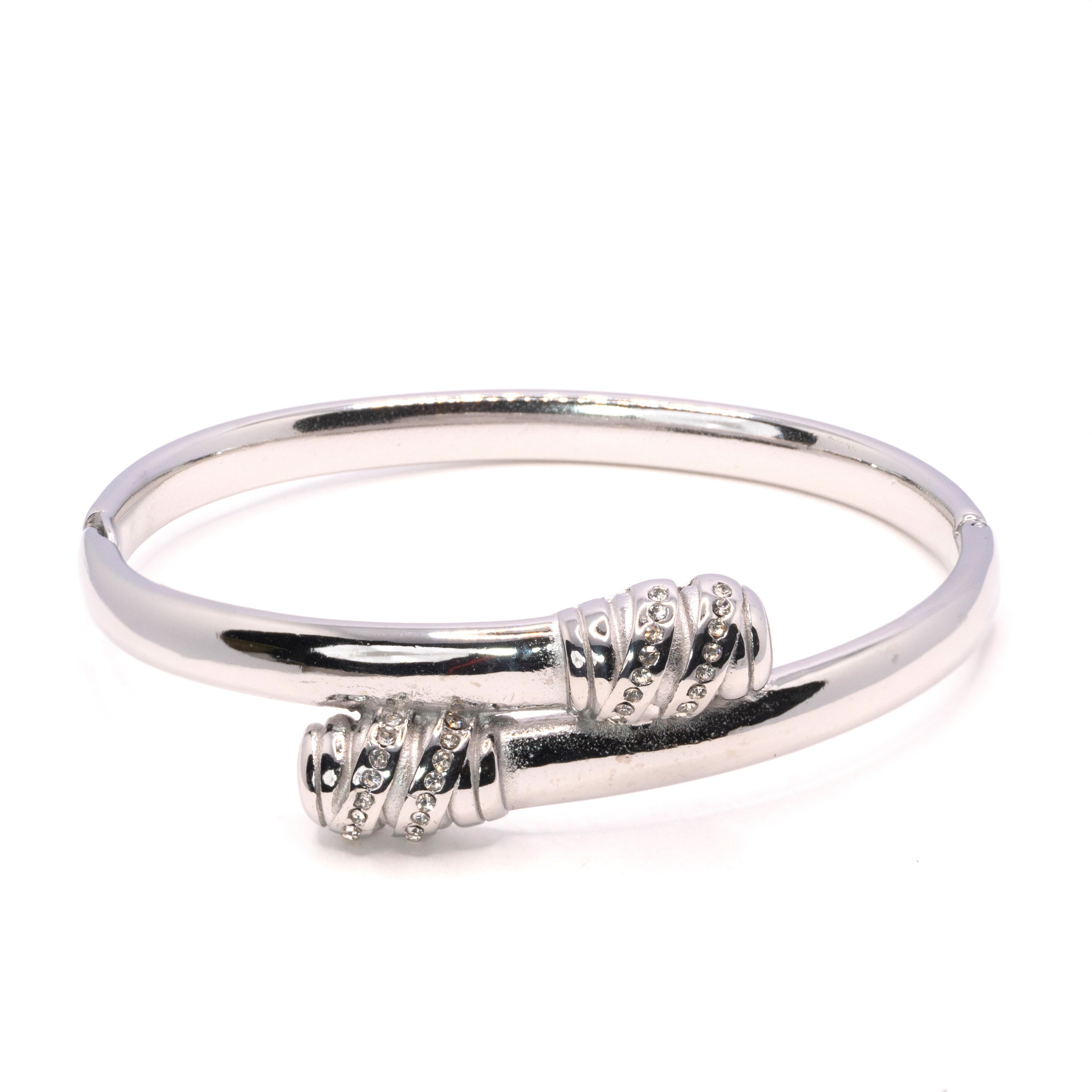 The Silver Embrace Bracelet