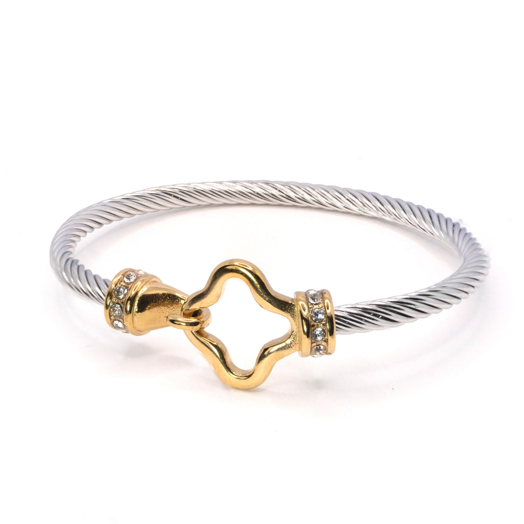 The Twisted Clover Bracelet