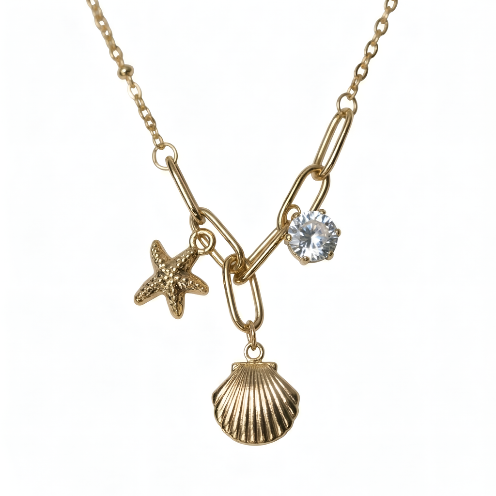 The Ocean Charms Link Necklace