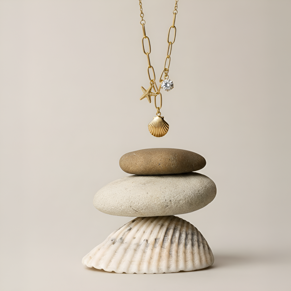 The Ocean Charms Link Necklace