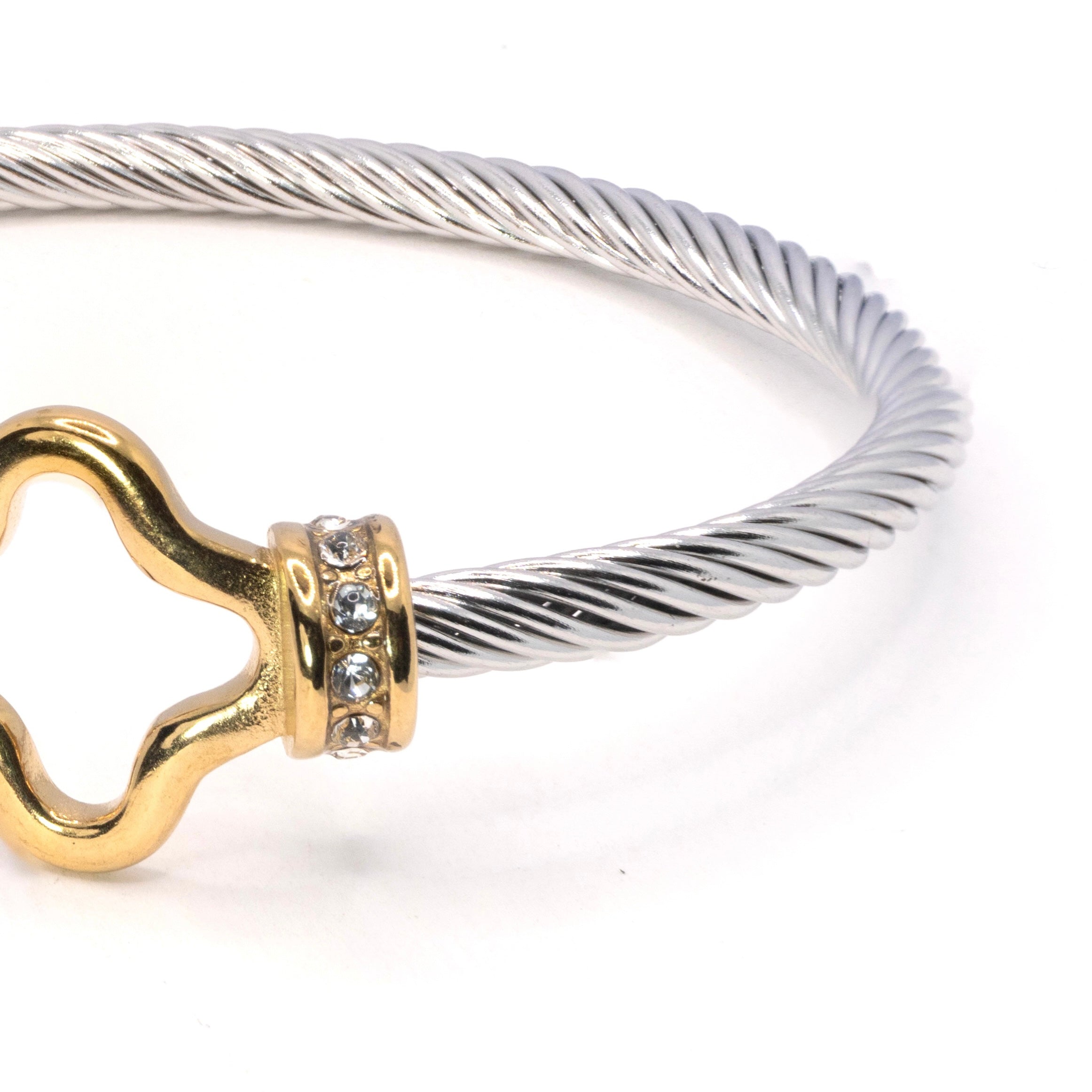 The Twisted Clover Bracelet