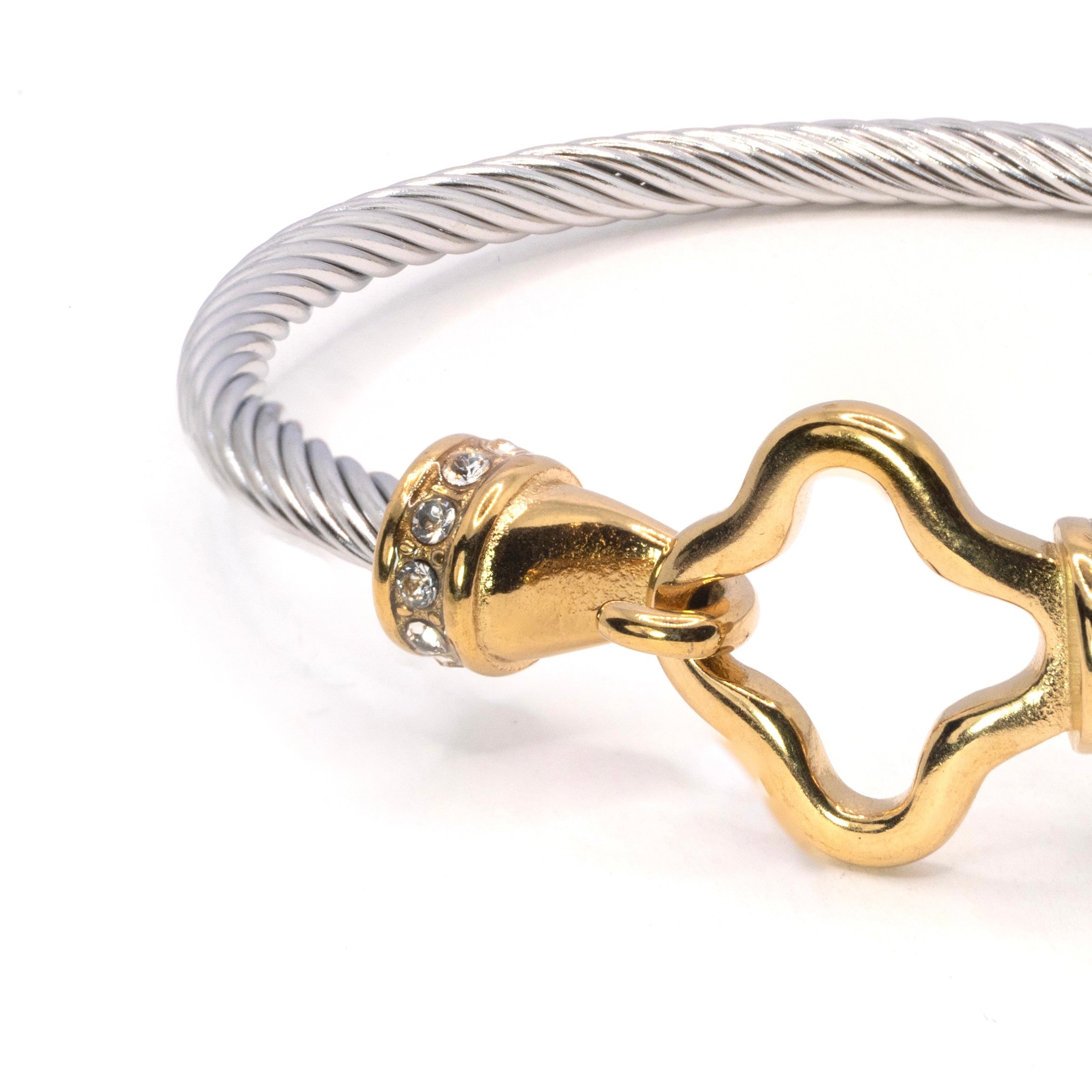 The Twisted Clover Bracelet