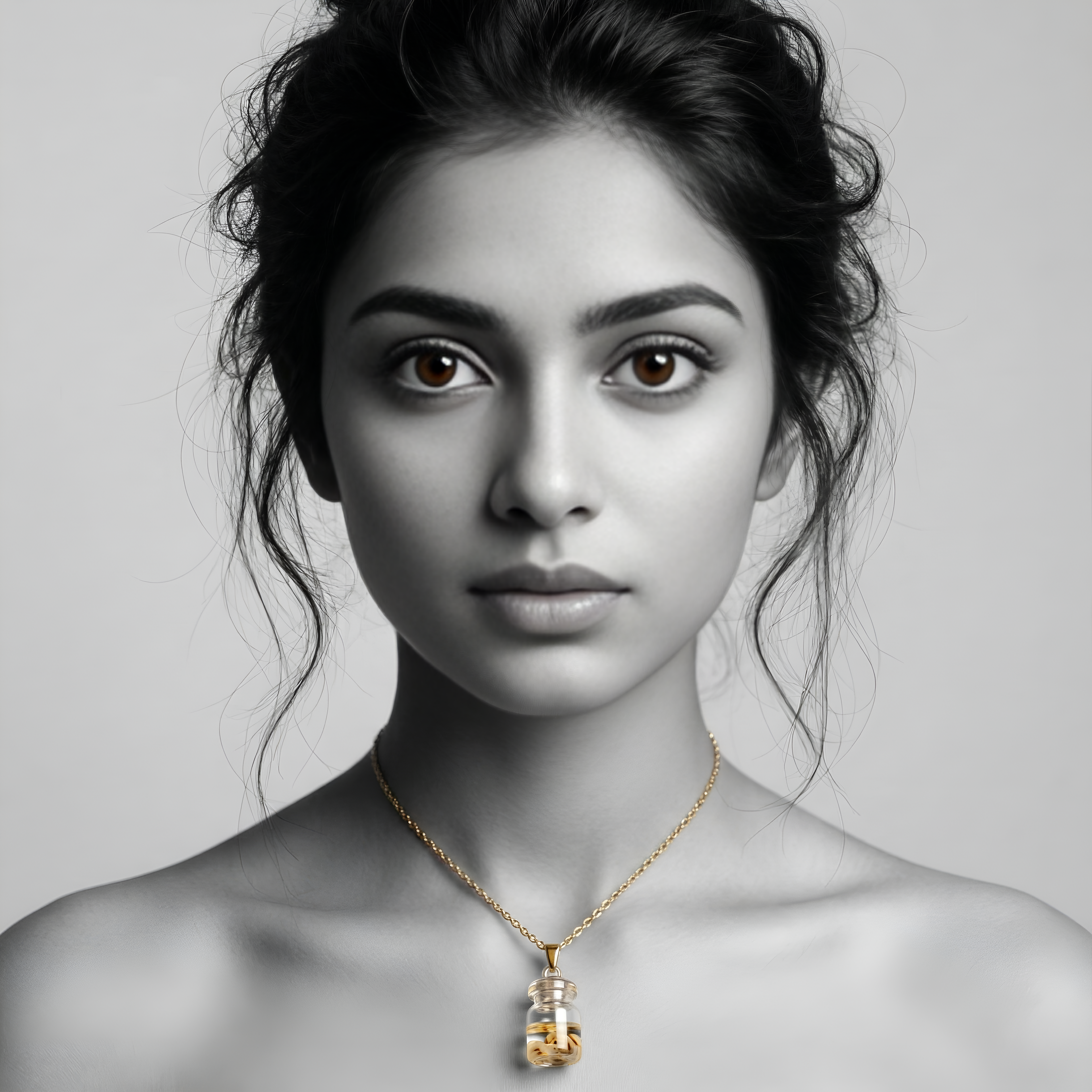 The Golden Elixir Vial Necklace