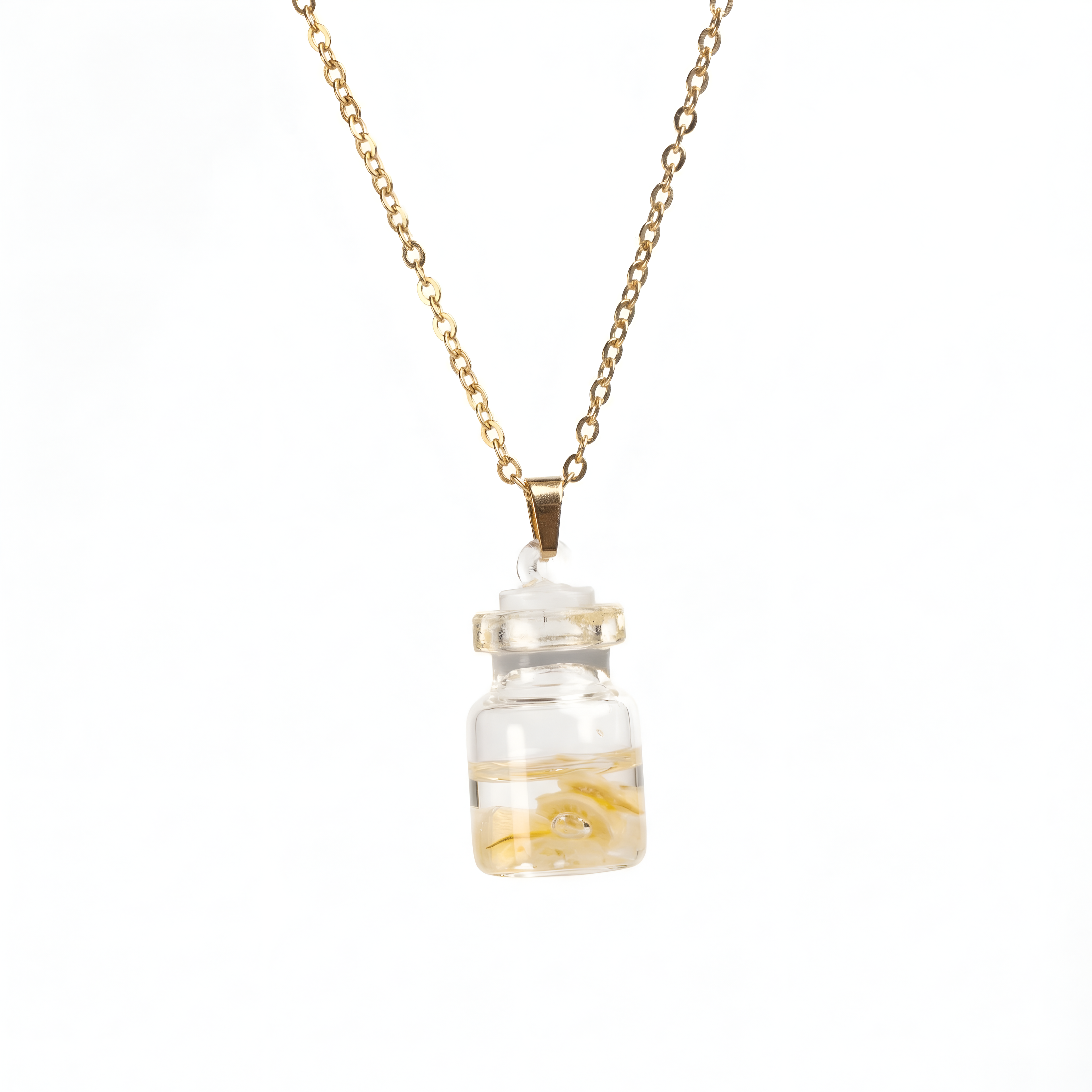 The Golden Elixir Vial Necklace