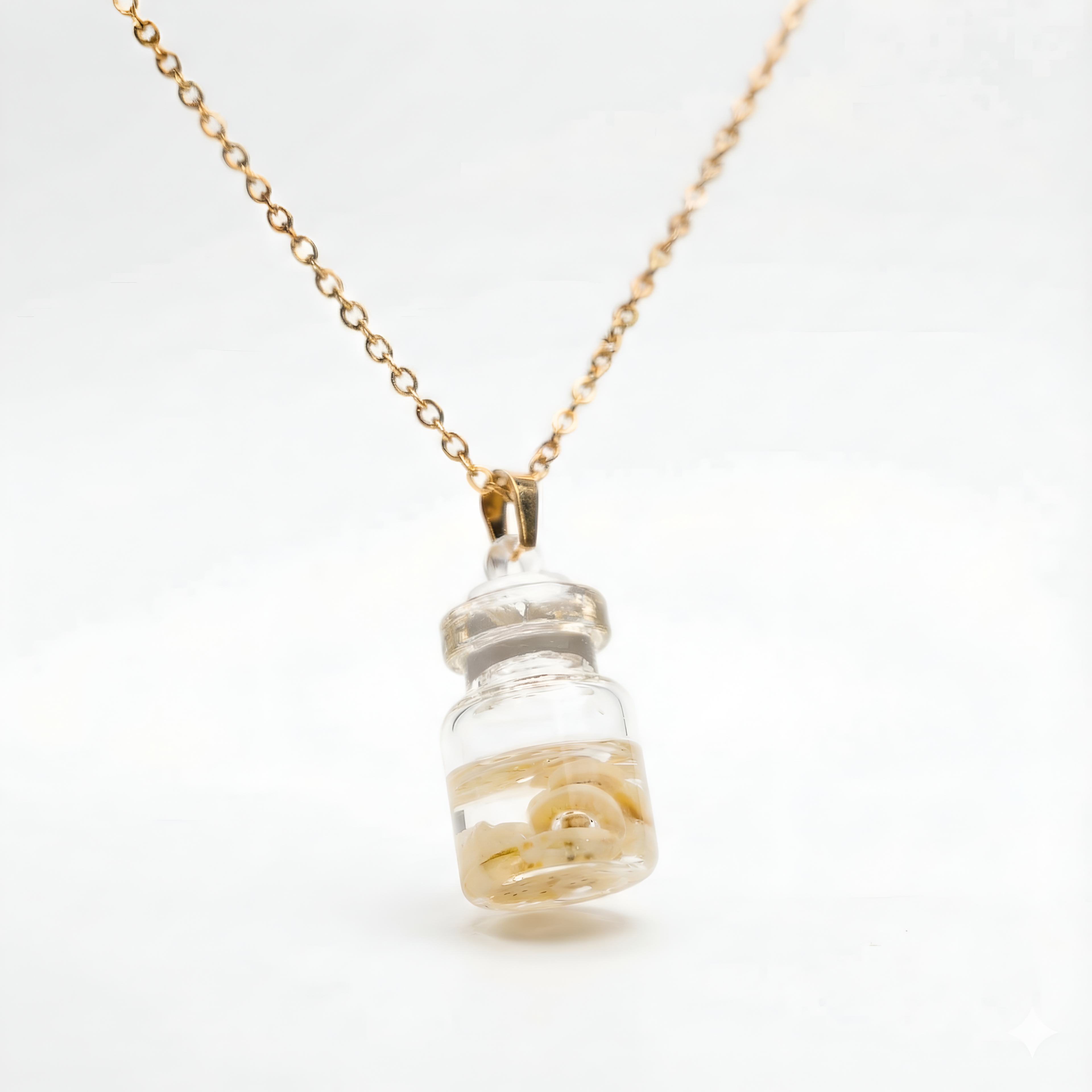 The Golden Elixir Vial Necklace