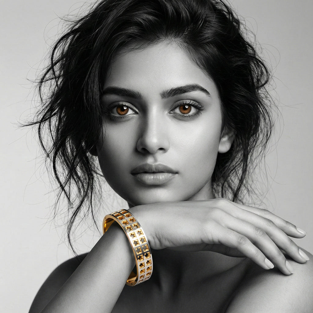 The Celestial Grid Bracelet