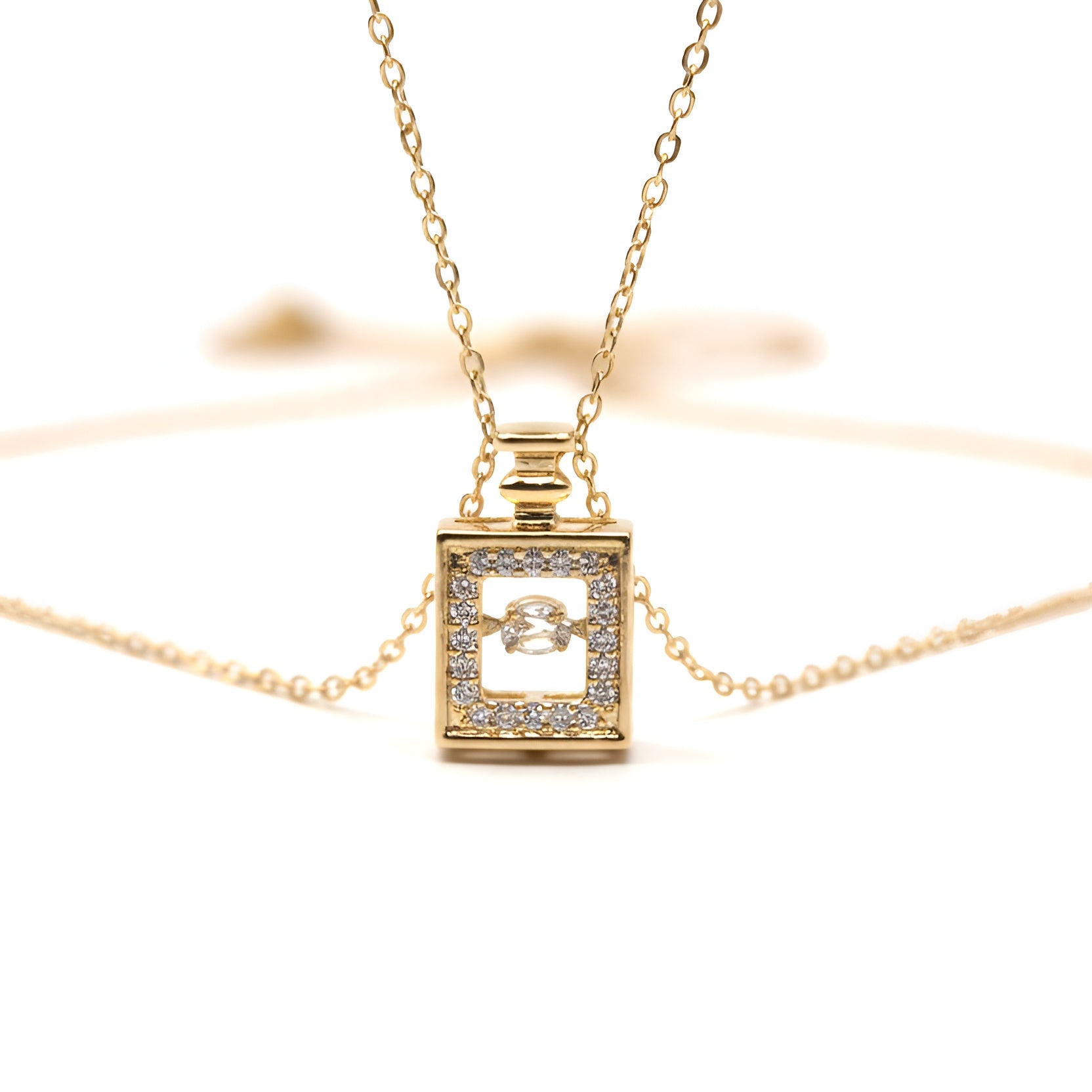 The Luminous Frame Pendant Necklace