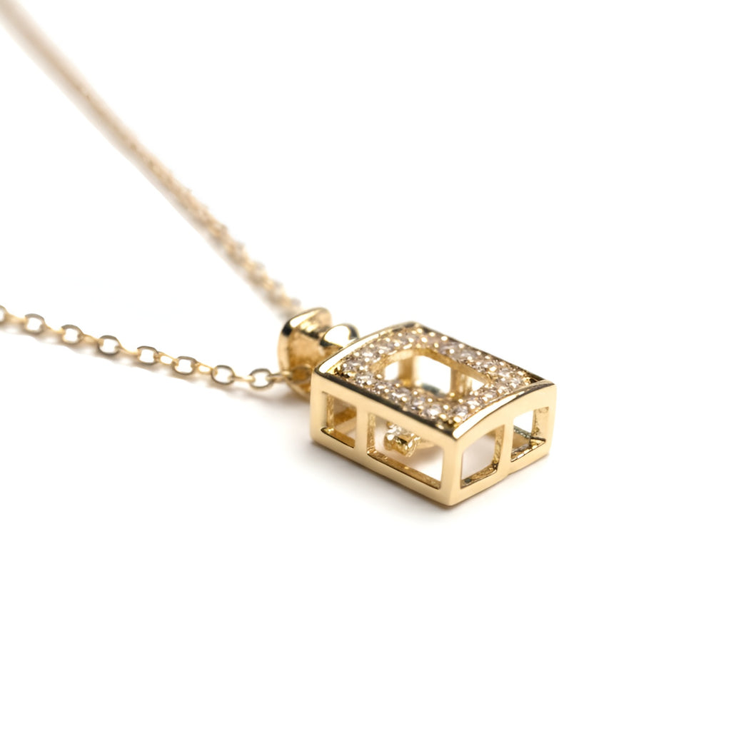 The Luminous Frame Pendant Necklace