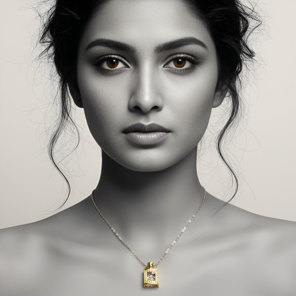 The Luminous Frame Pendant Necklace