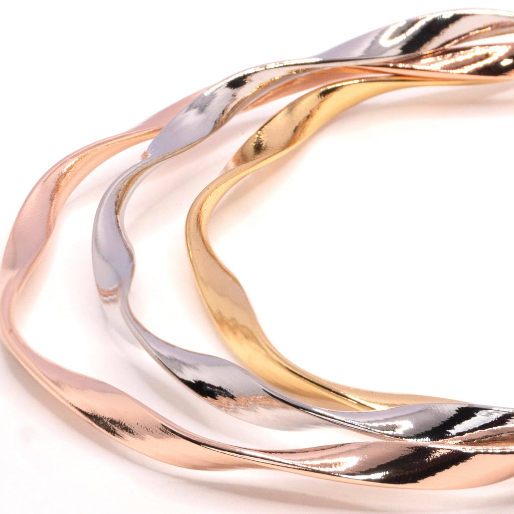 The Twisted Harmony Bracelet Set