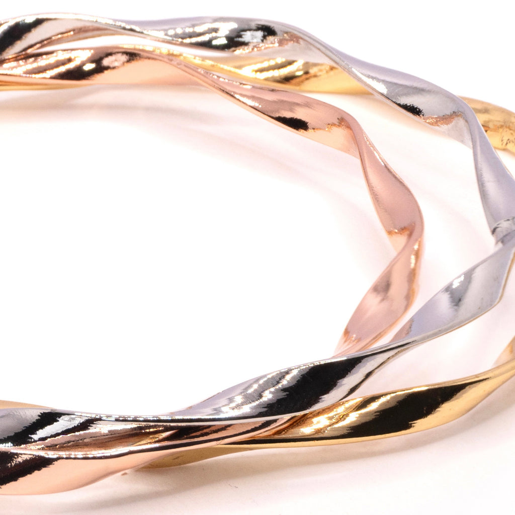 The Twisted Harmony Bracelet Set