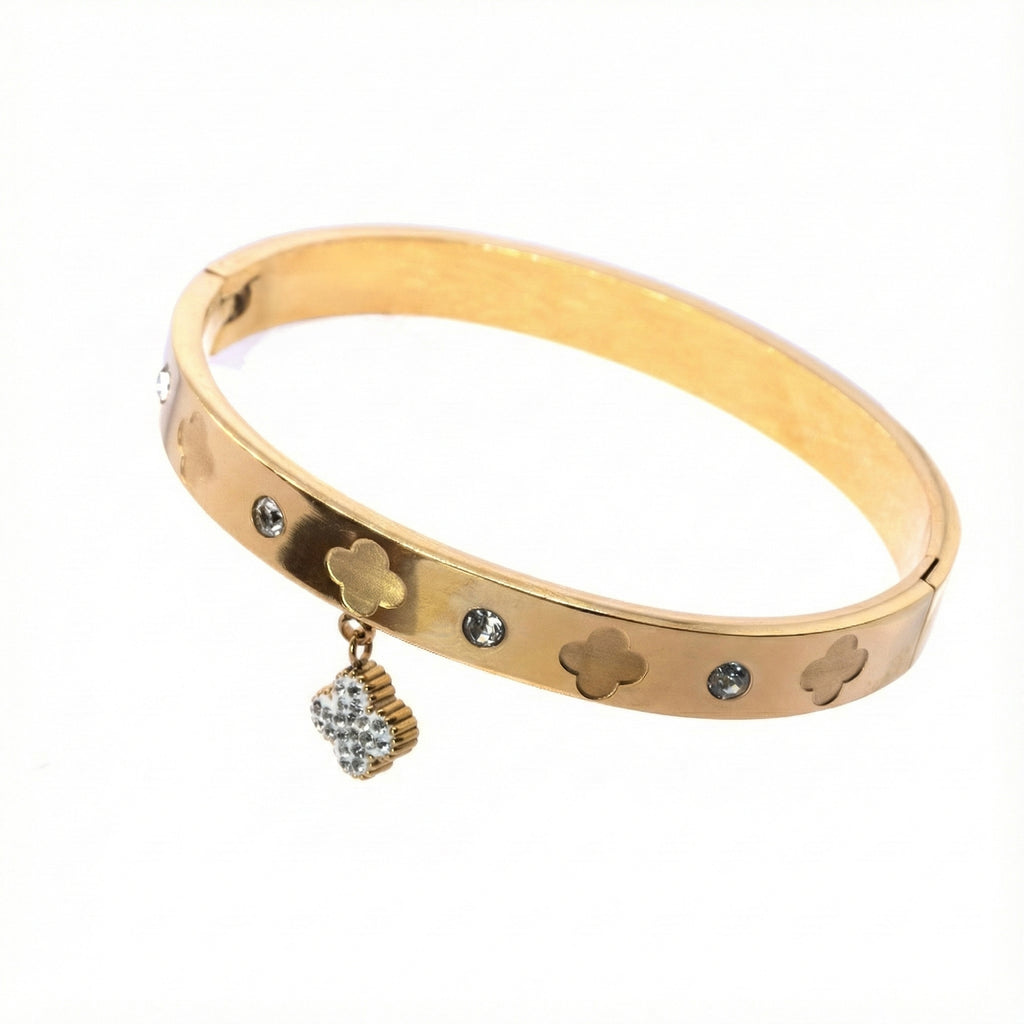 The Lucky Clover Charm Bracelet