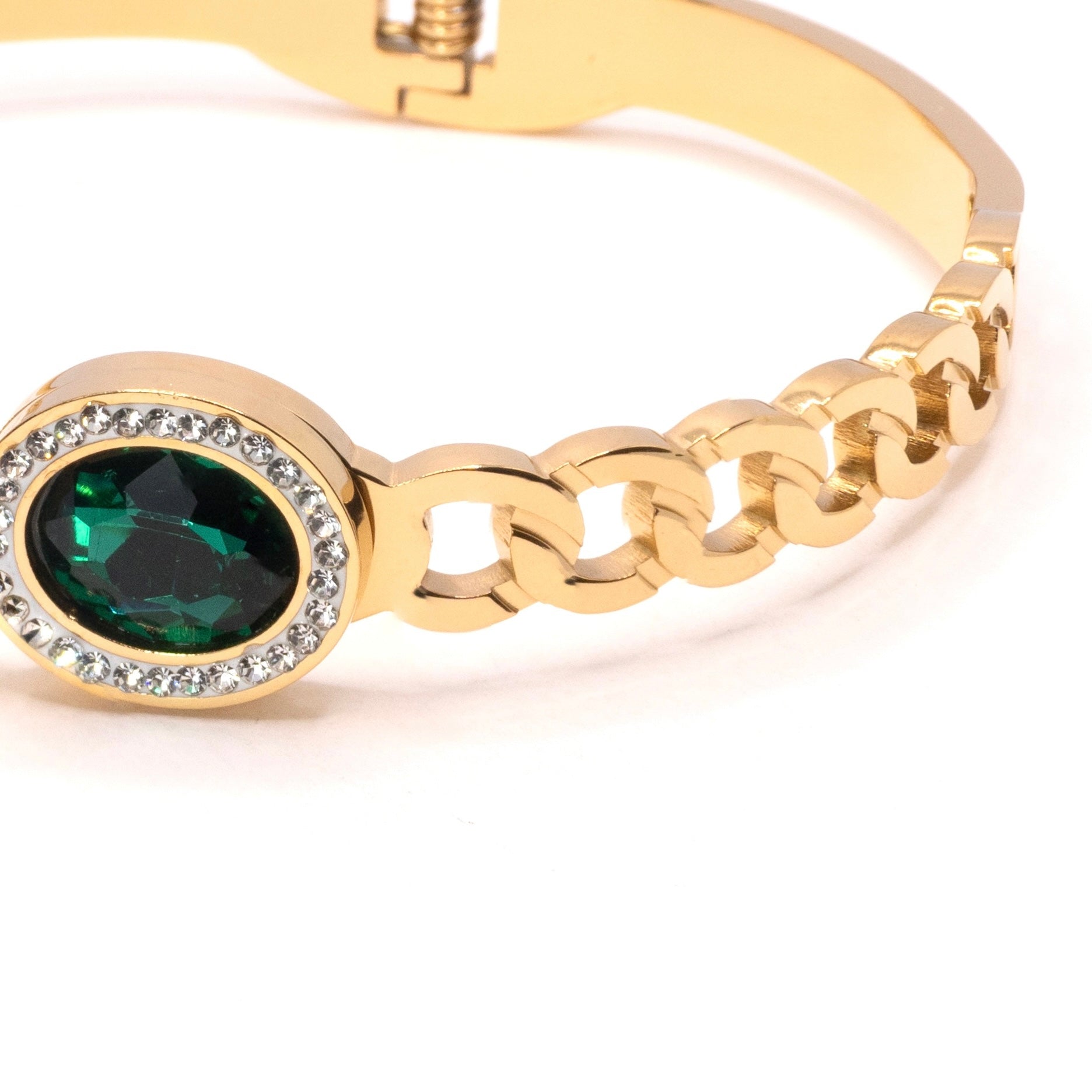 The Emerald Link Bracelet