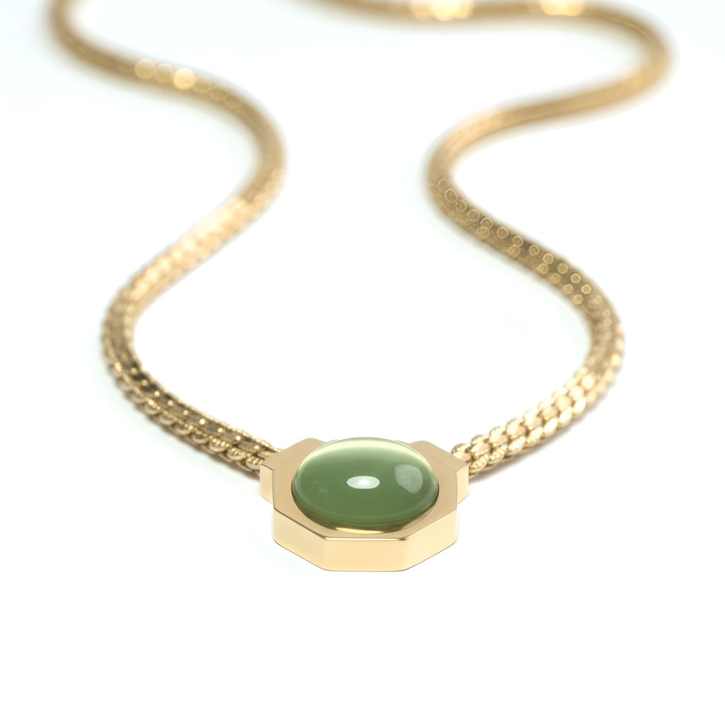 The Verdant Halo Necklace