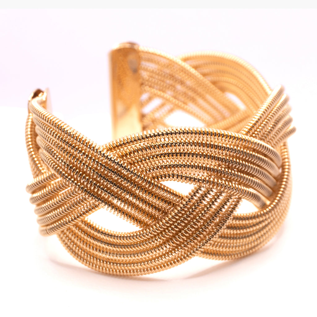The Golden Interlace Bracelet
