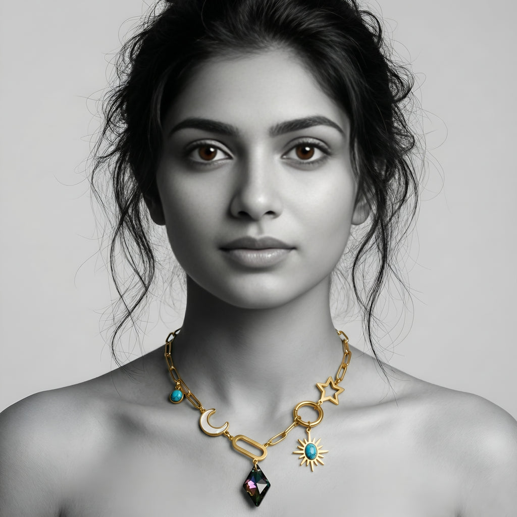 The Celestial Charm Medley Necklace