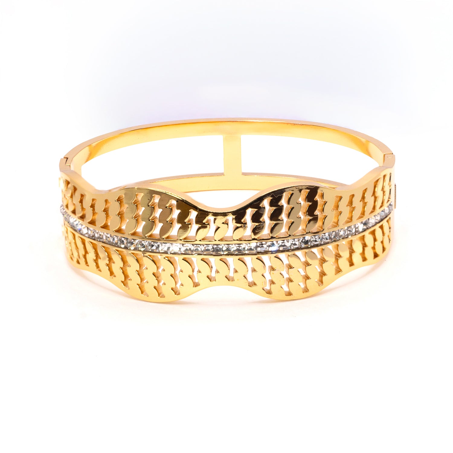 The Radiant Wave Bracelet