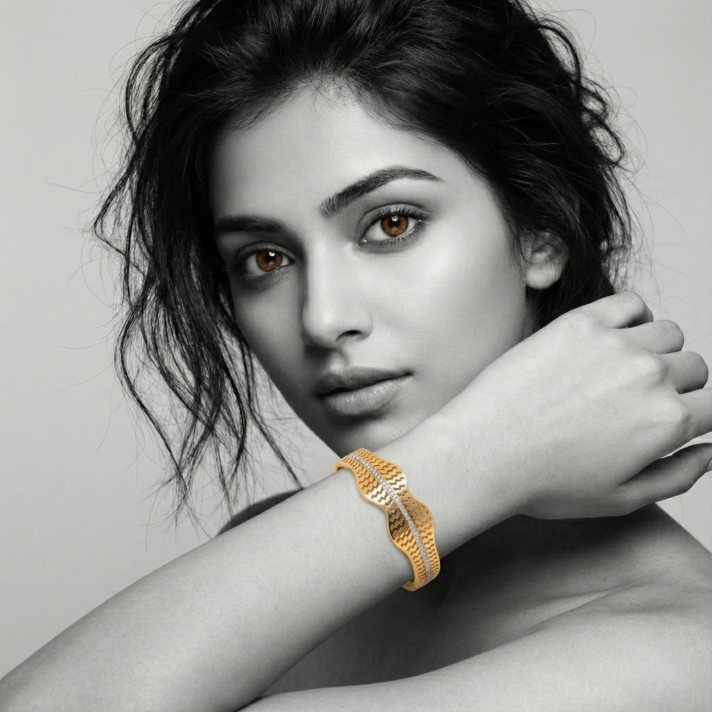 The Radiant Wave Bracelet