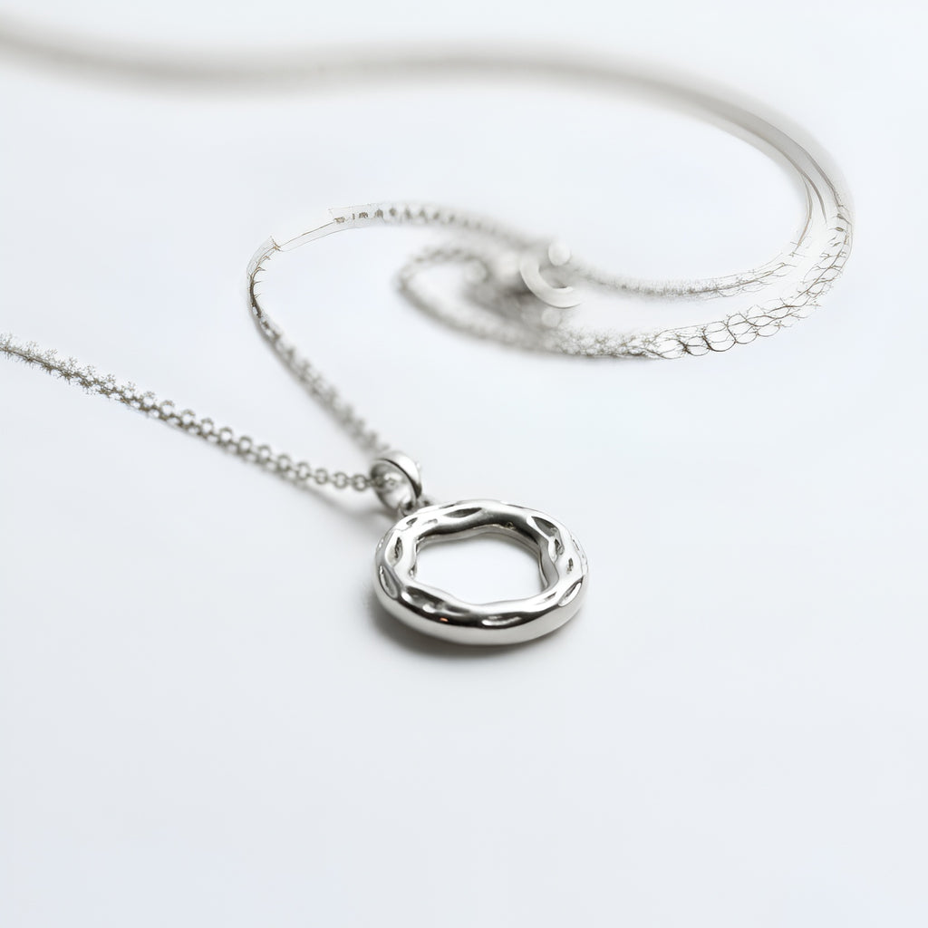 The Eternal Loop Silver Necklace