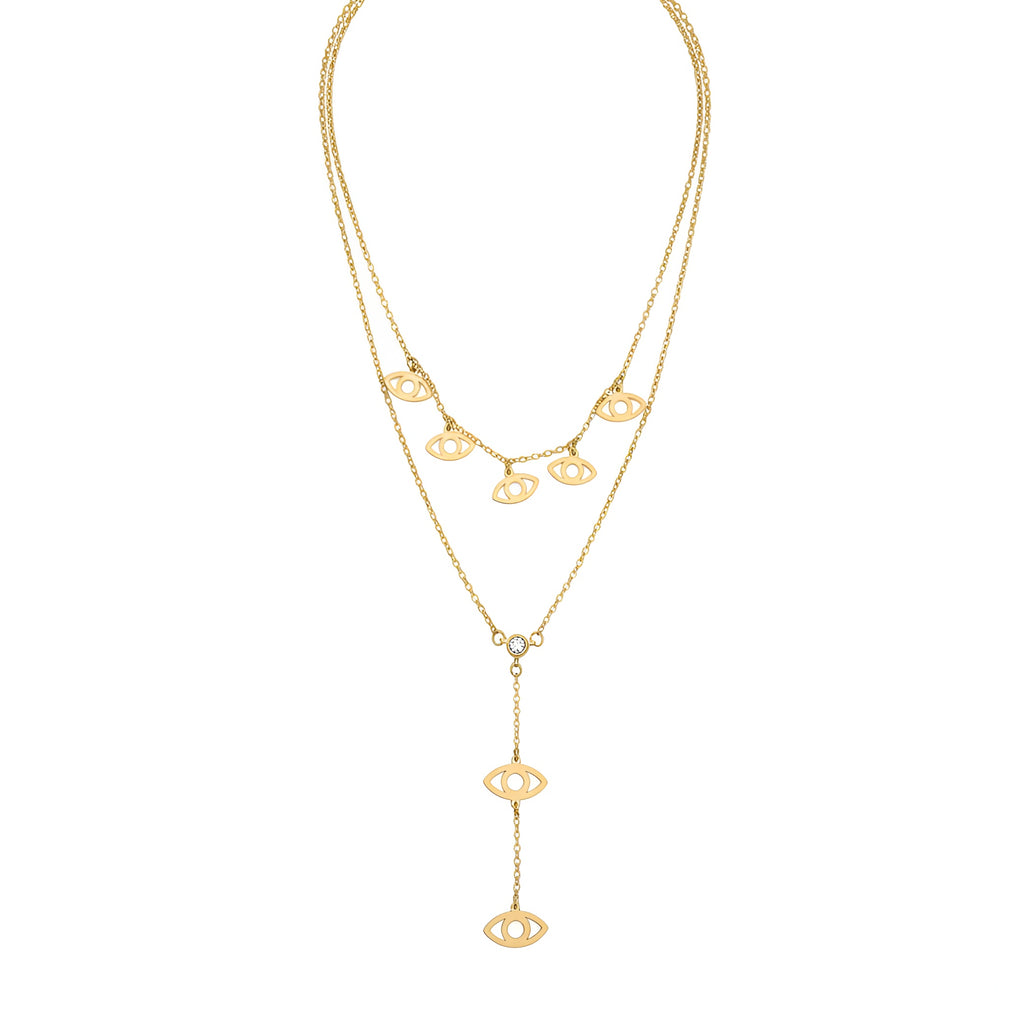 The All-Seeing Grace Layered Necklace