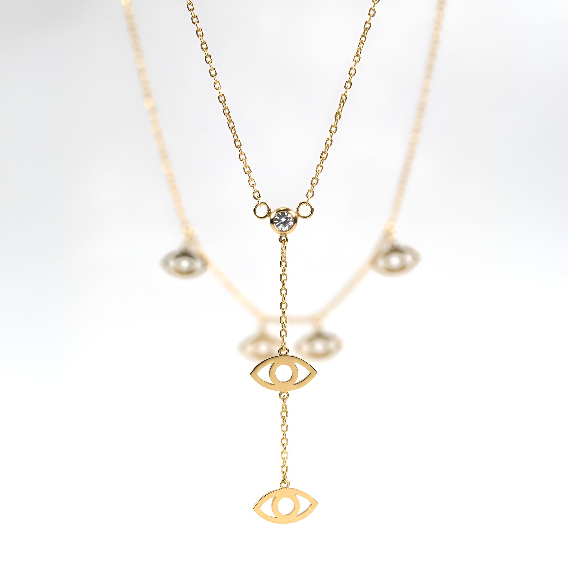 The All-Seeing Grace Layered Necklace
