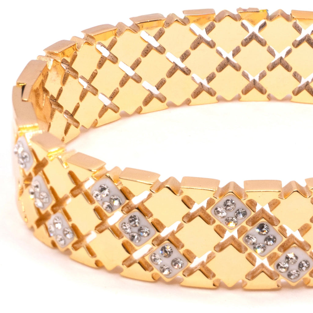 The Lattice Glow Bangle