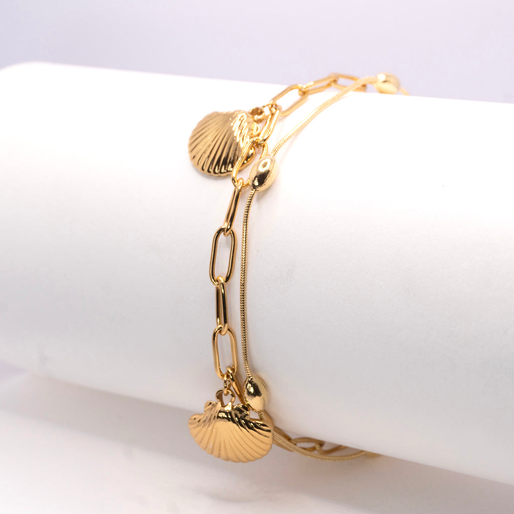 The Golden Tide Charm Bracelet