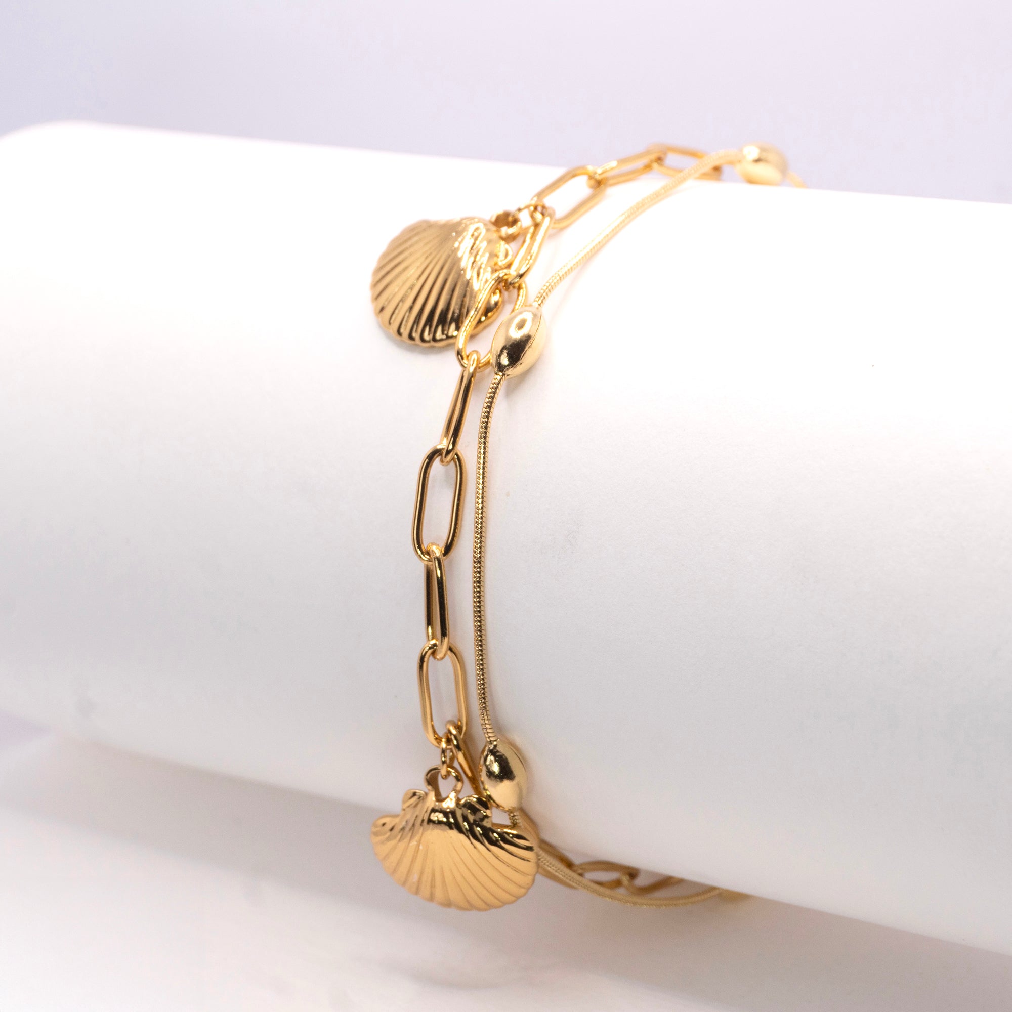 The Golden Tide Charm Bracelet