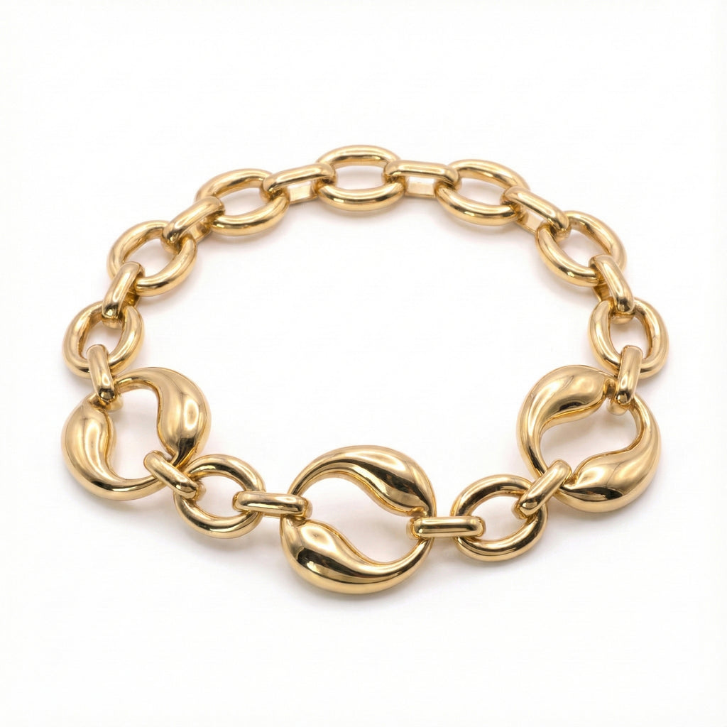 The Sculpted Link Bracelet