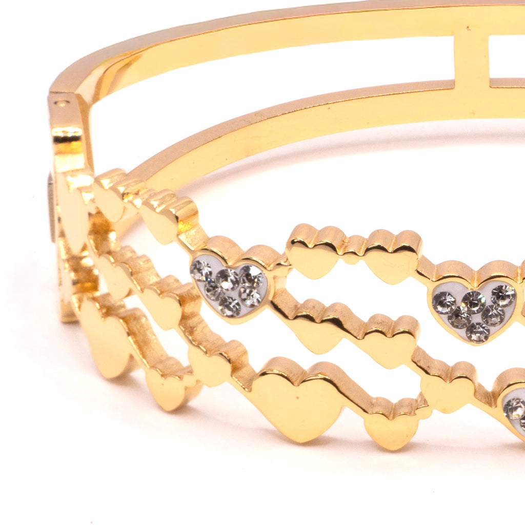 The Heartline Glow Bangle