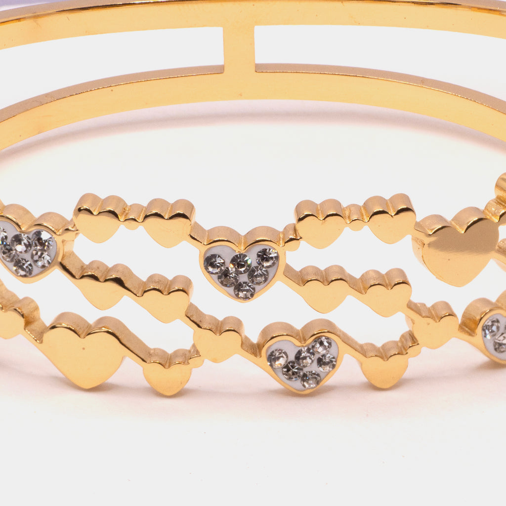 The Heartline Glow Bangle