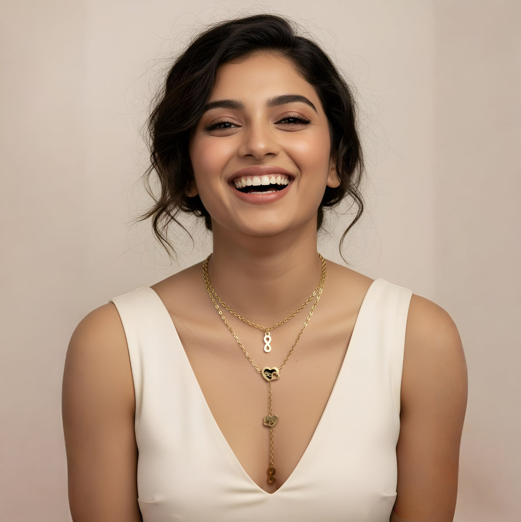 The Infinity Hearts Necklace