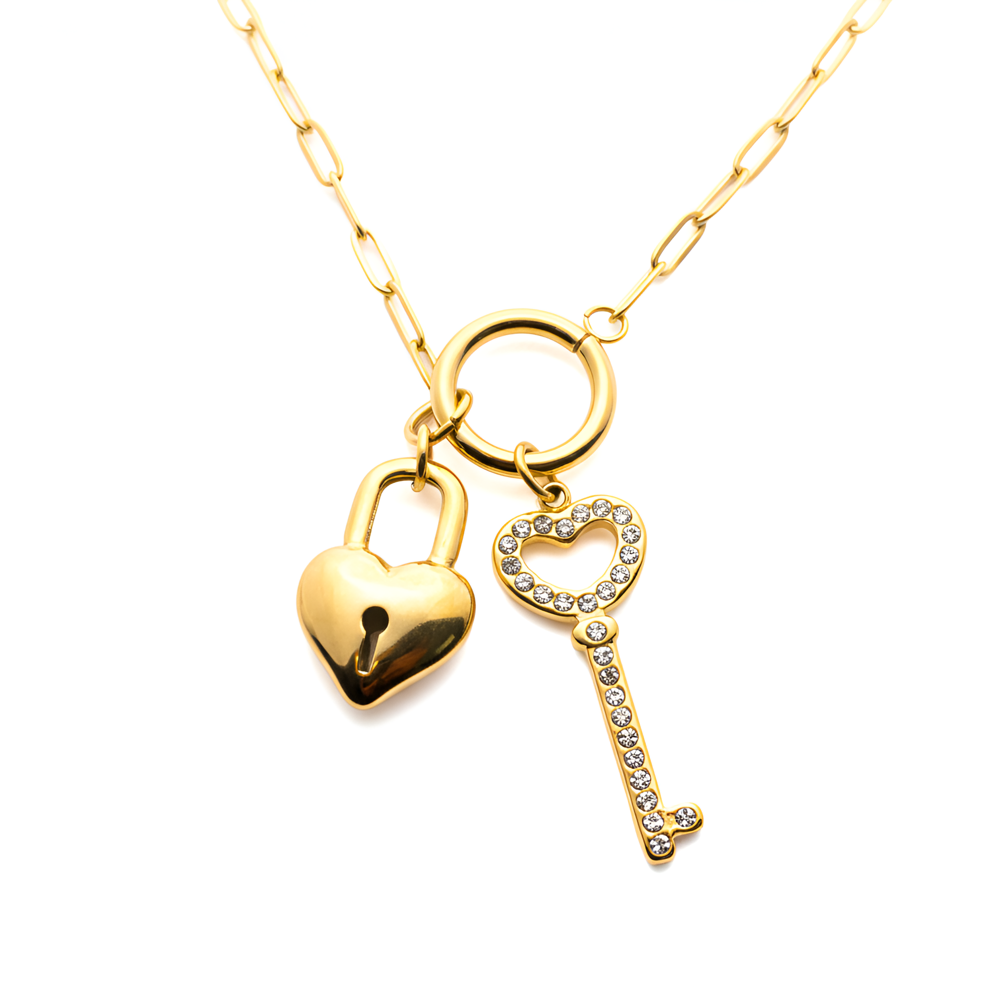 The Heartlock Key Necklace