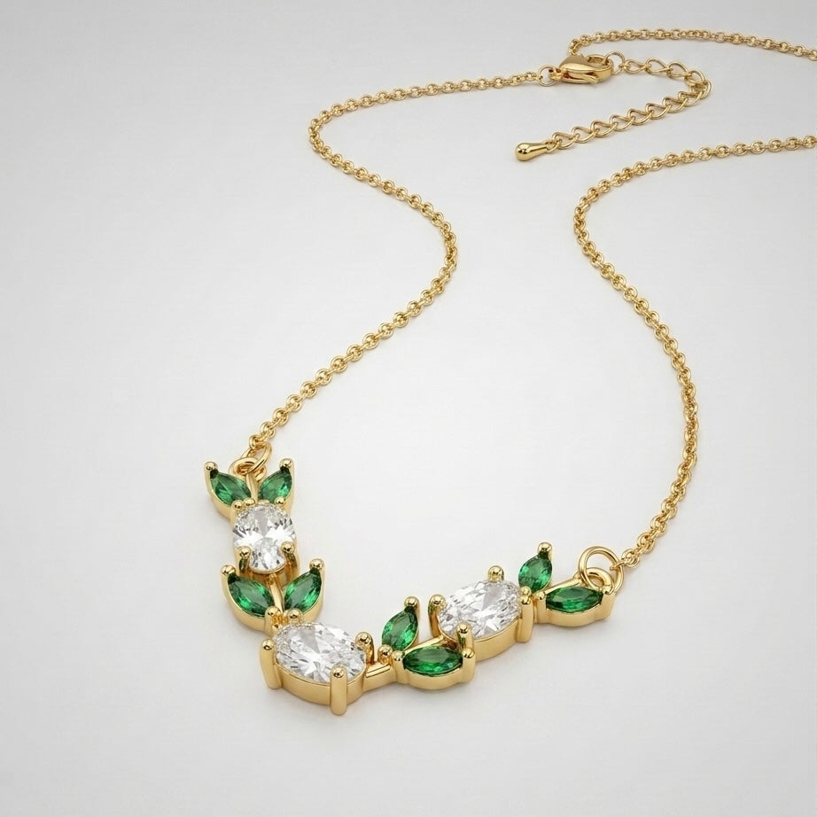 The Emerald Vine Necklace