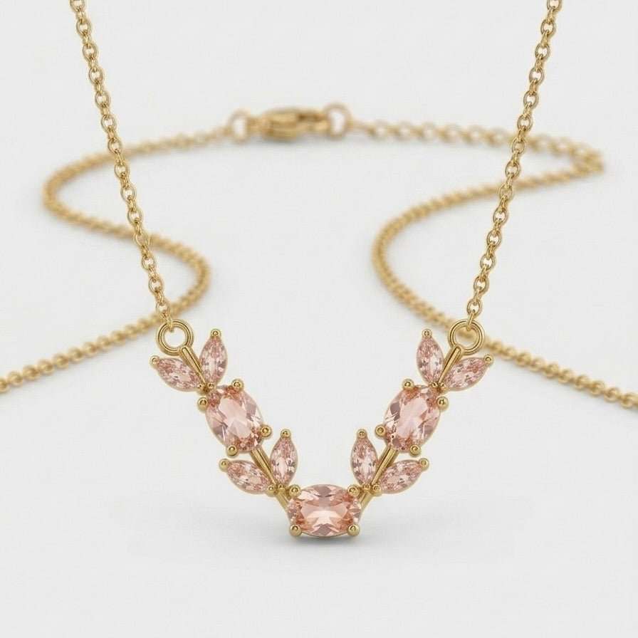 The Blush Vine Necklace