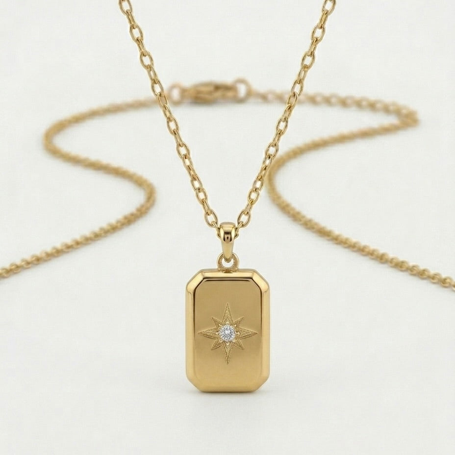 The Celestia Signet Necklace