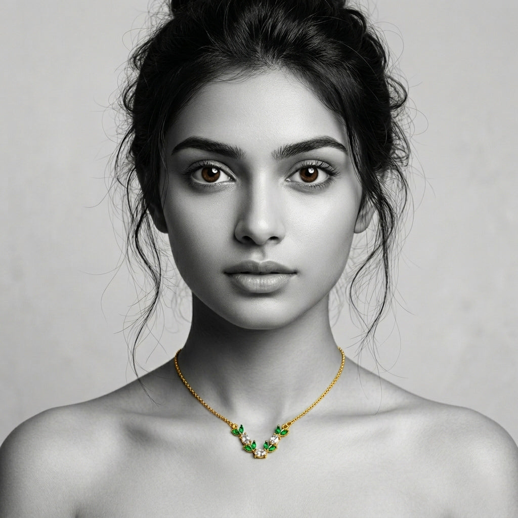 The Emerald Vine Necklace