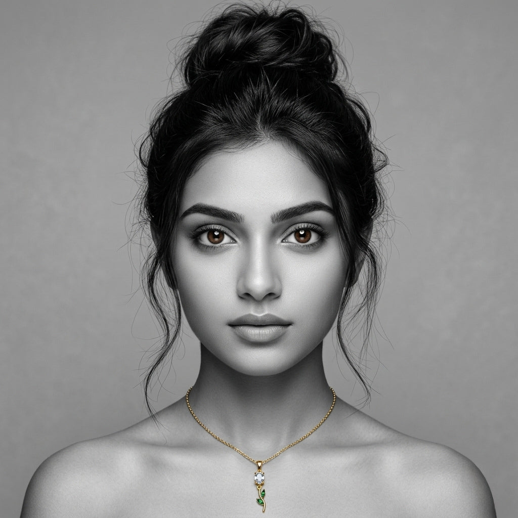 The Verdelle Pendant Necklace